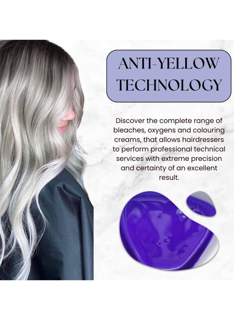 Silver Shampoo & Conditioner  - Anti-Yellow Formula for Bright - Vibrant Hair - Smooth and Silky Texture - Preserves Hair Color - Gentle Cleansing 500 nl