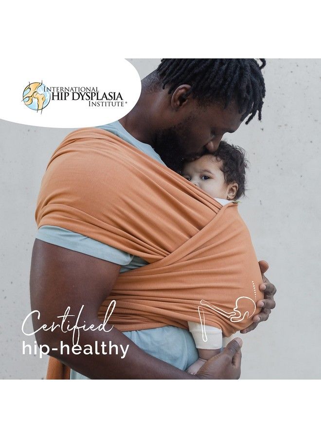 Baby Wrap Carrier Newborn To Toddler Stretchy Baby Wraps Carrier Baby Sling Hands Free Baby Carrier Wrap Baby Carrier Sling Baby Carrier Newborn To Toddler 7 35 Lbs (Fox)