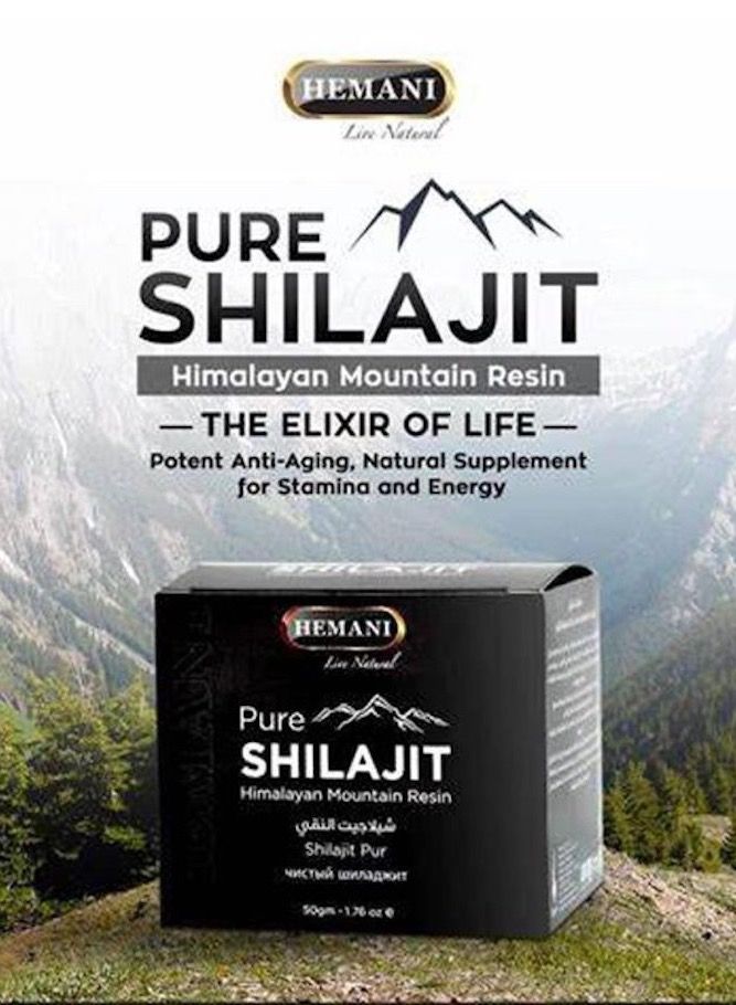 Pure Shilajit Himalayan Resin, 50g