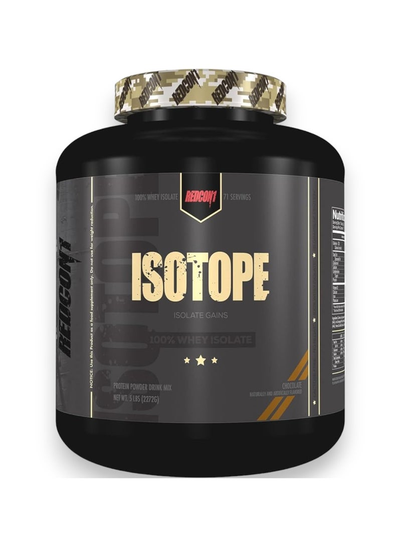 Isotope, Chocolate Flavour, 5 Lbs, 71 Servings