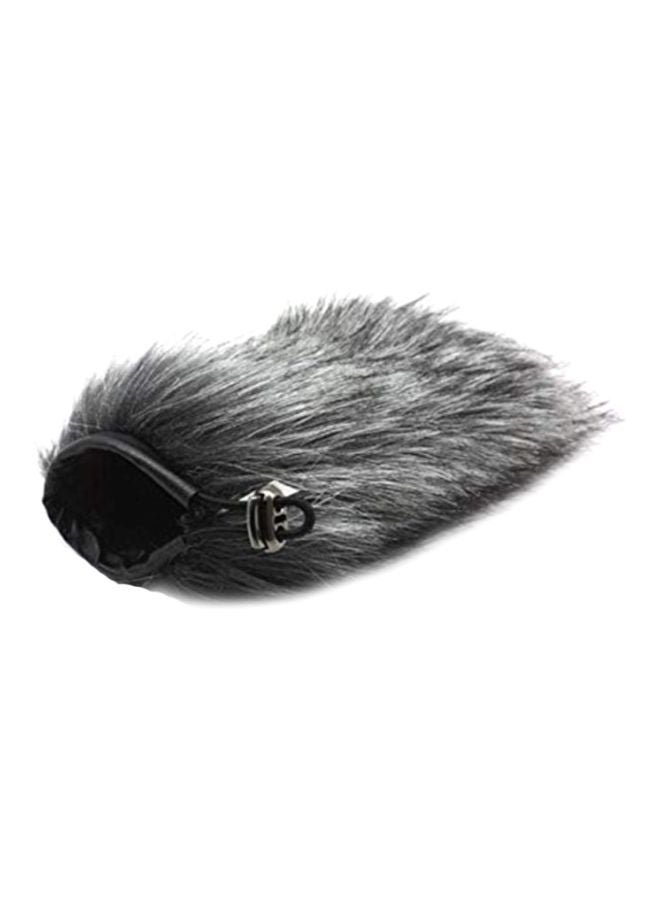 Outdoor Furry Microphone Windscreen Cover 1192500456 Black