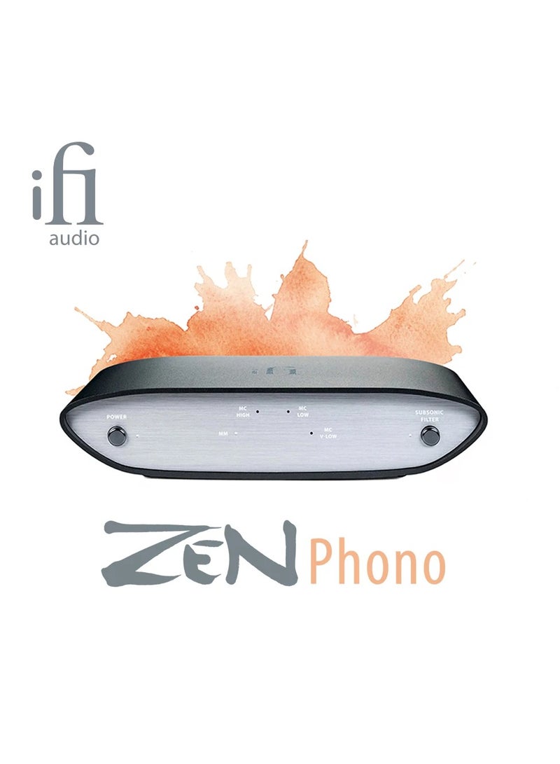 iFi ZEN Phono Desktop Balanced Vinyl Phonostage Power Amplifier Precision Noise Reduction Filter Professional Audio Equipment