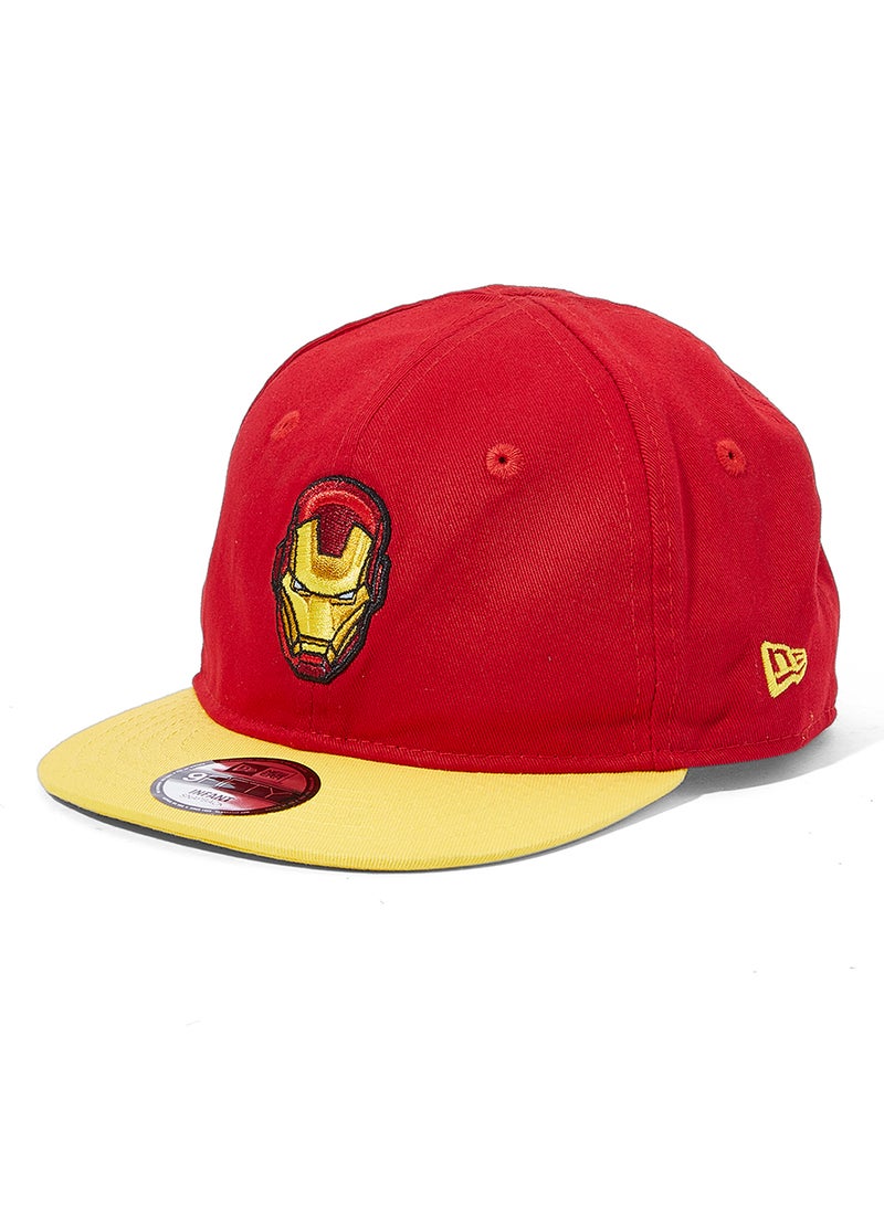 9fifty Ironman Snapback Cap Red/Yellow