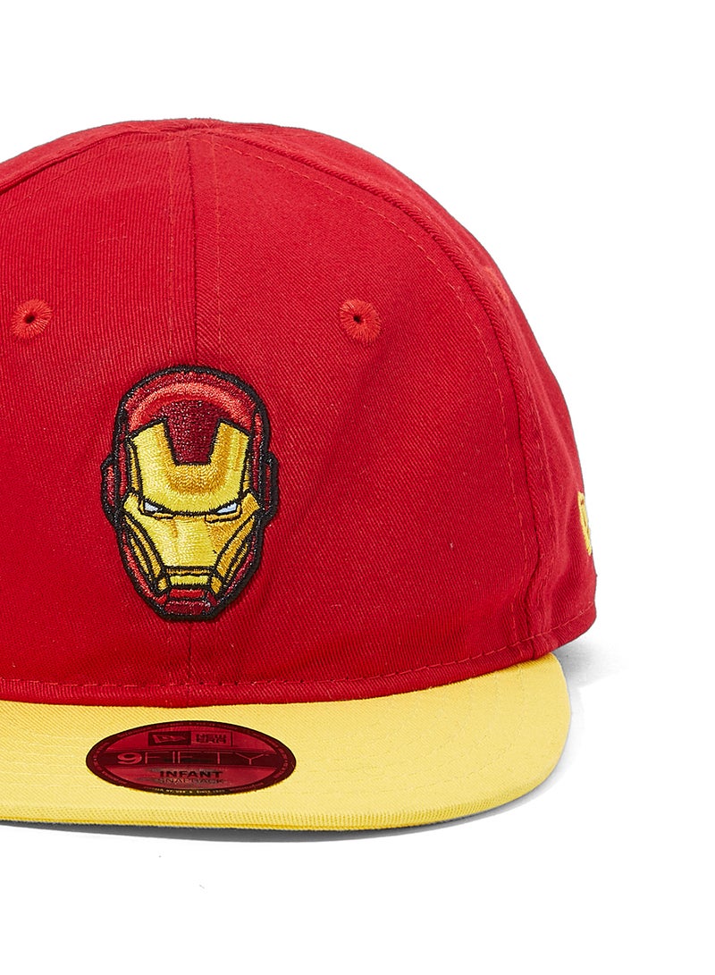 9fifty Ironman Snapback Cap Red/Yellow