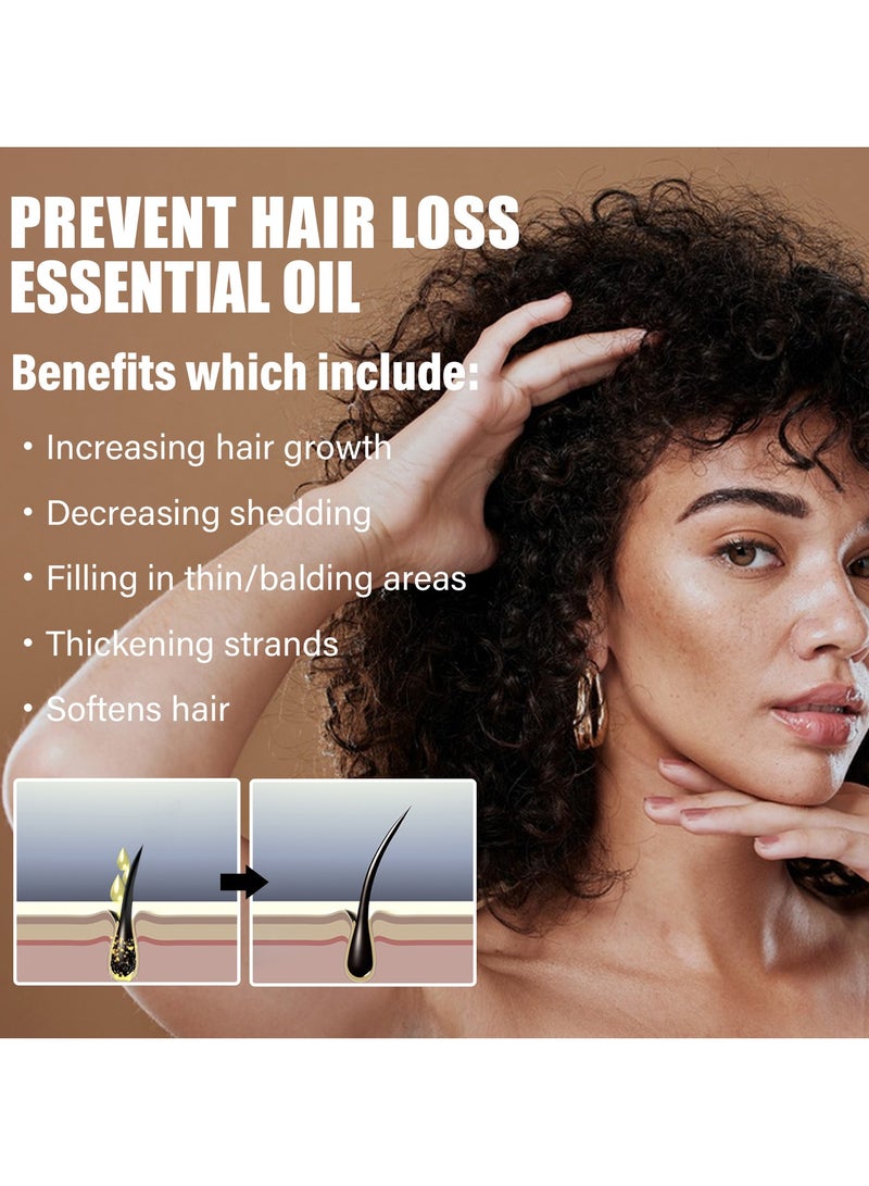 Anti Fall Hair Essence Strengthens Hair Prevents Hair Loss Firms Fluffy Thick Hair Moisturizing Hair Care Essence