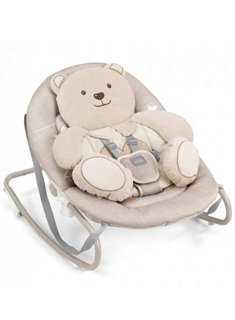 Portable Evo Baby Infant Swing, Rocking Rocker, Motion Baby, With Support And Safety, Cradle From 0- 9 Kg - Moon Bear