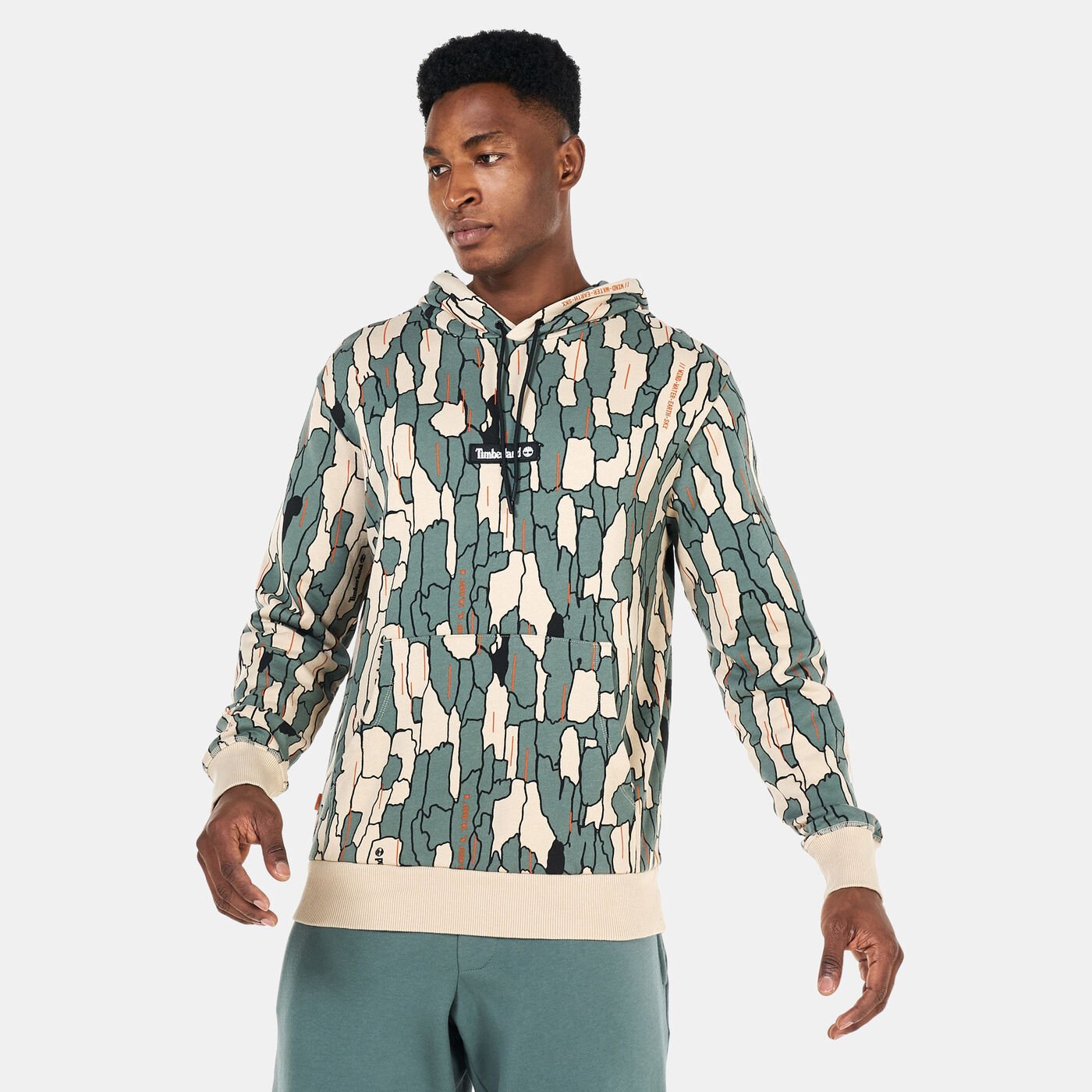 Men's Camo Bark Hoodie