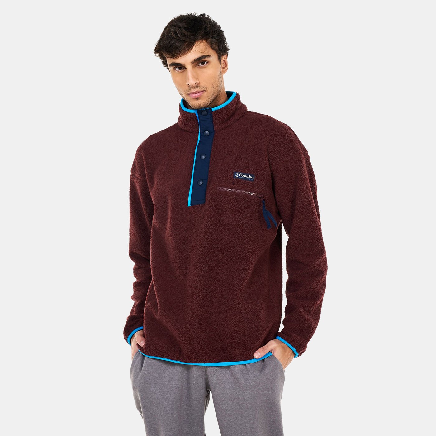 Men's Helvetia™ Half Snap Fleece Sweatshirt