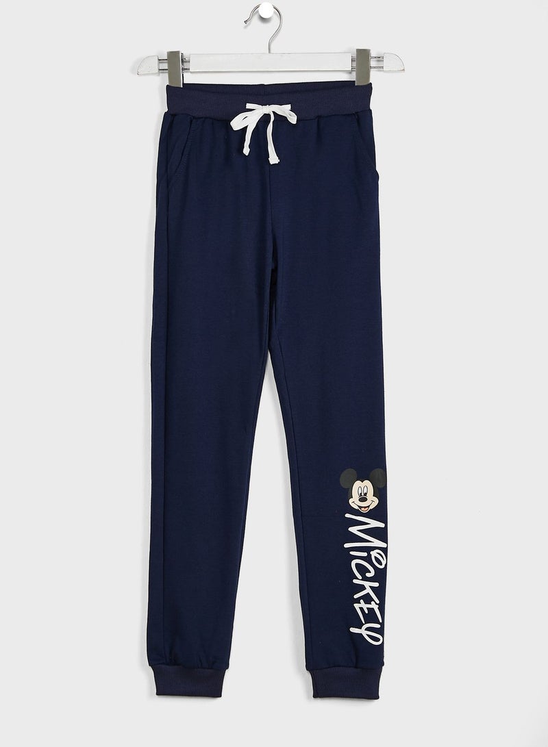 Youth Mickey Mouse Sweatpants