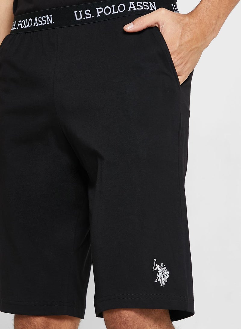 Logo Band Shorts