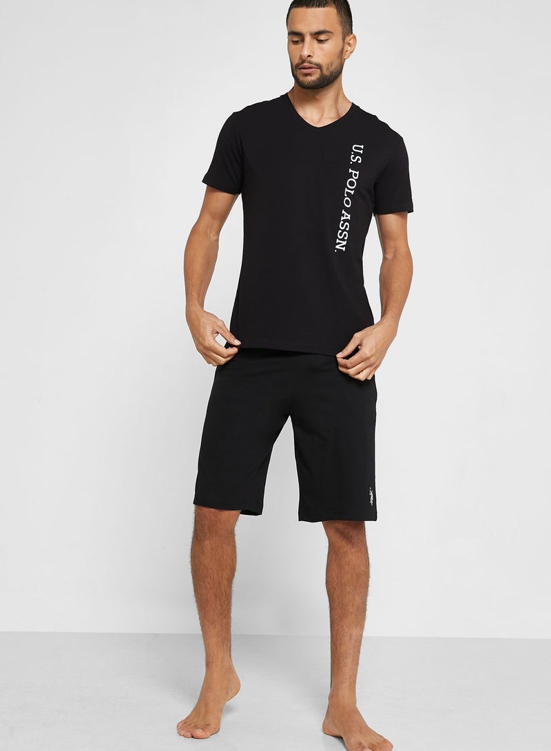 Logo Band Shorts