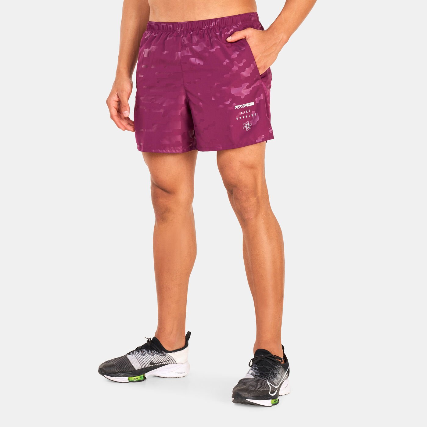 Men's Dri-FIT Run Division Challenger Brief-Lined Running Shorts