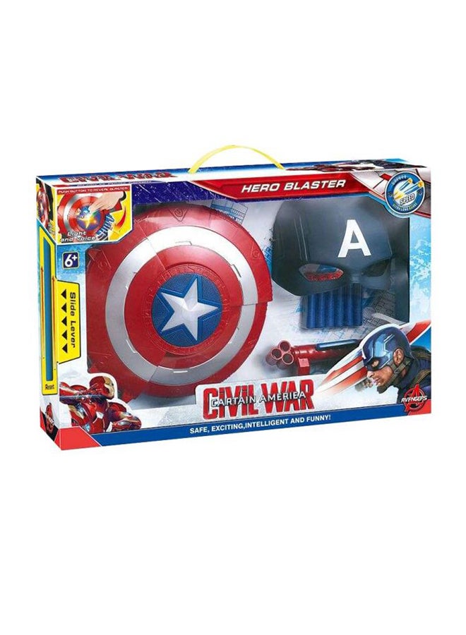 Captain America Shield With Mask Toy