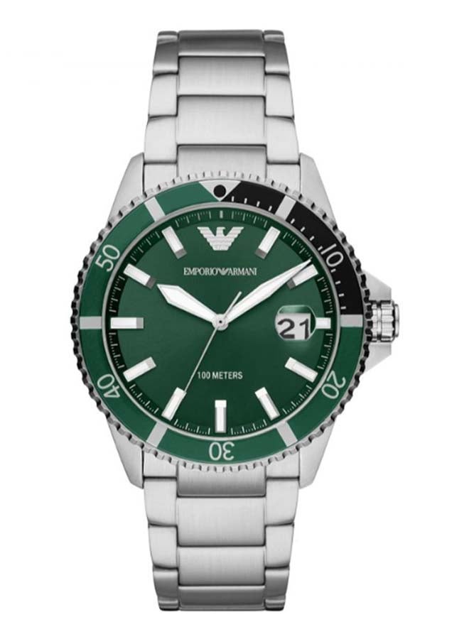 Men's Diver Water Resistance Stainless Steel Analog Watch AR11338