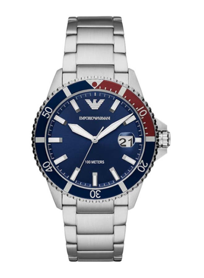 Men's Mario Water Resistance Stainless Steel Analog Watch AR11339