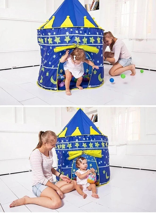 Compact Lightweight Non-Toxic Portable Indoor Outdoor Princess Castle Play House Tent