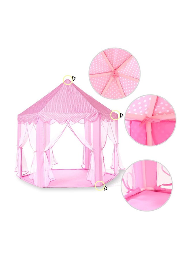 Princess Castle Play Tent With Star String Light 55 x 53inch