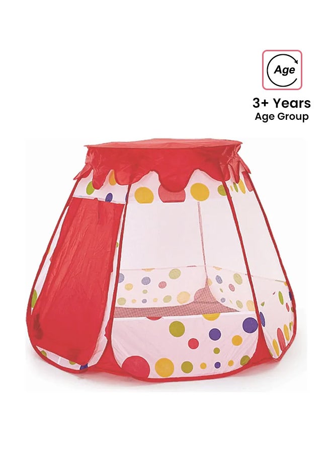 Polka Dot Pop-Up Tent
