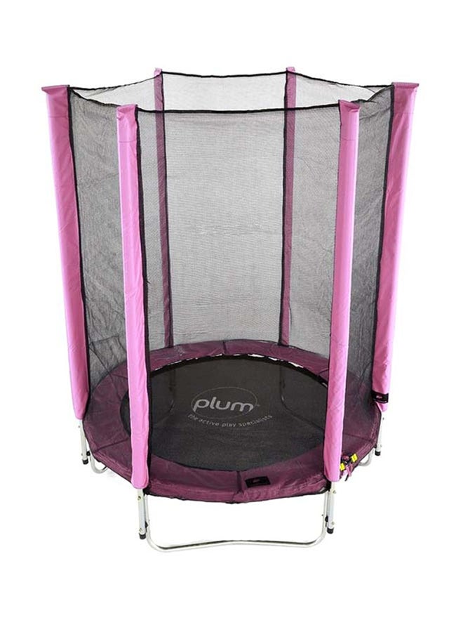 Junior Trampoline And Enclosure 140x140x196cm