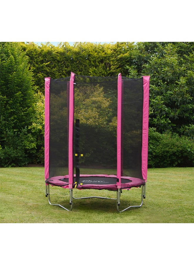 Junior Trampoline And Enclosure 140x140x196cm