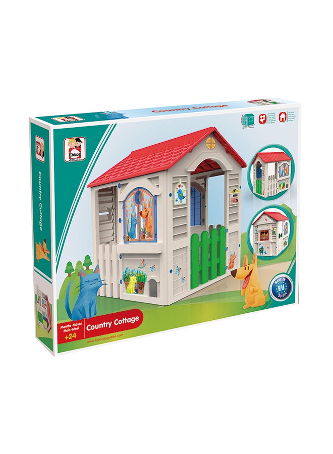 Country Cottage Playhouse 105.8x20.7x85cm