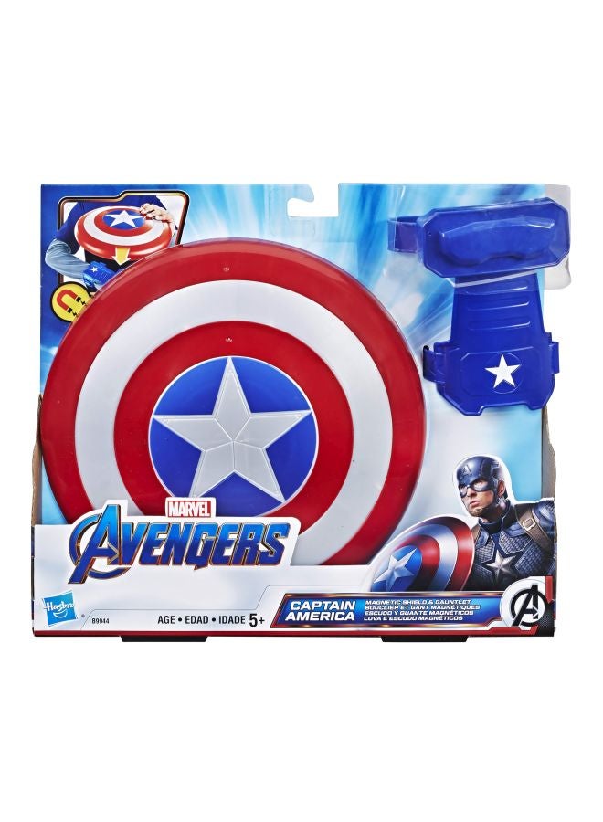 Marvel Captain America Magnetic Shield And Gauntlet B9944