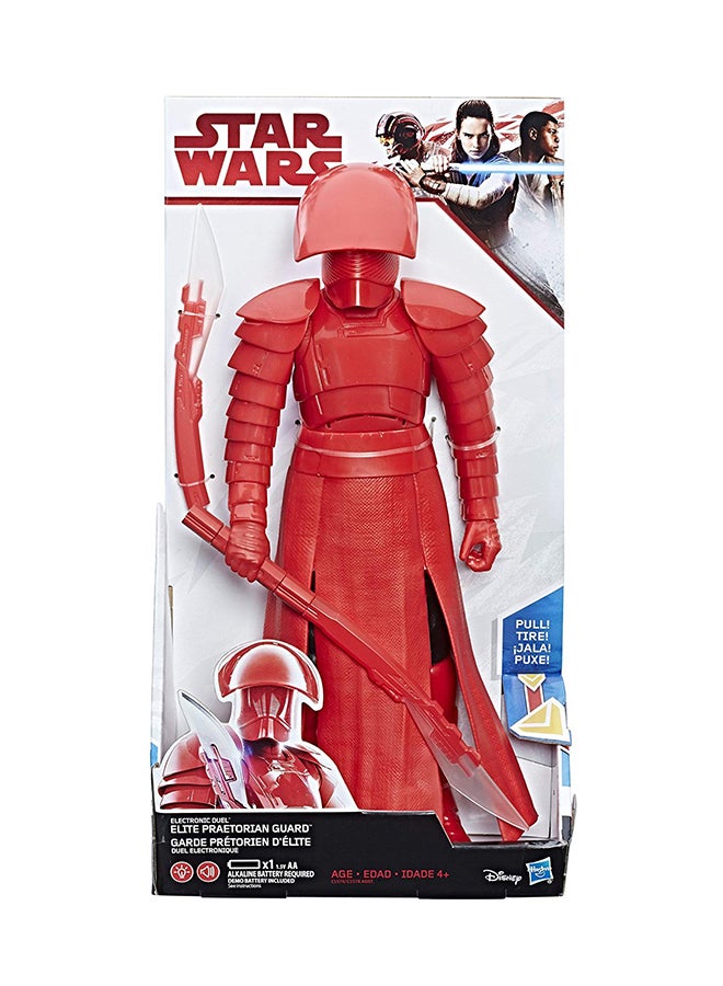 The Last Jedi Electronic Duel Elite Praetorian Guard Action Figure