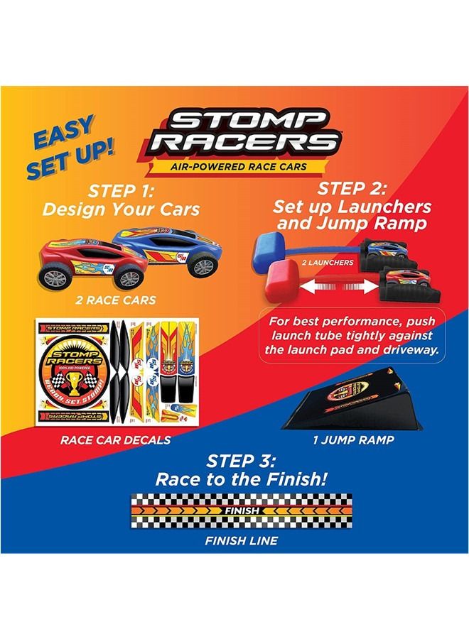 New Stomp Rocket Dueling Stomp Racers
