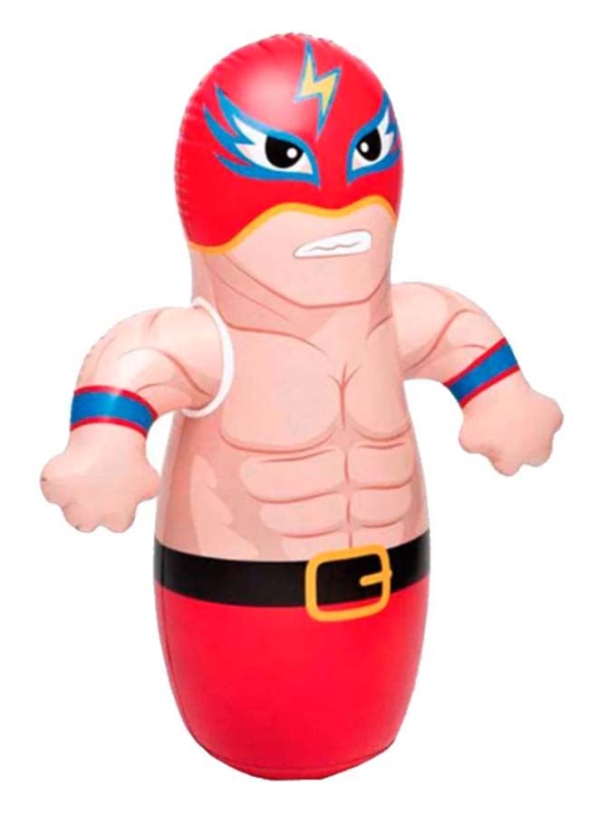 3D Wrestler Inflatable Bop Bag 91 x 41cm