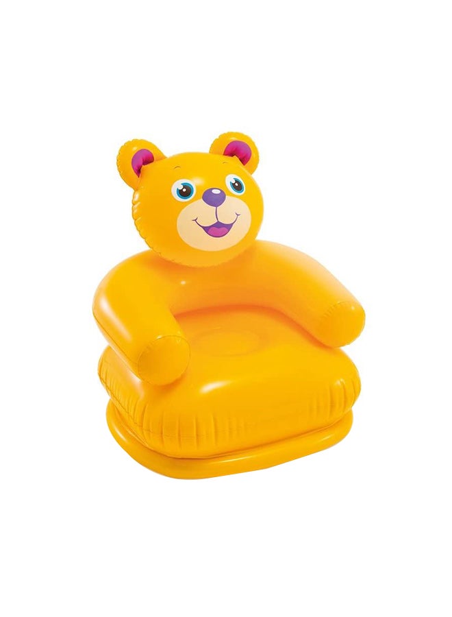 Lightweight Portable Heavy-duty PVC Durable Inflatable Happy Animal Chair Comfortable For Baby