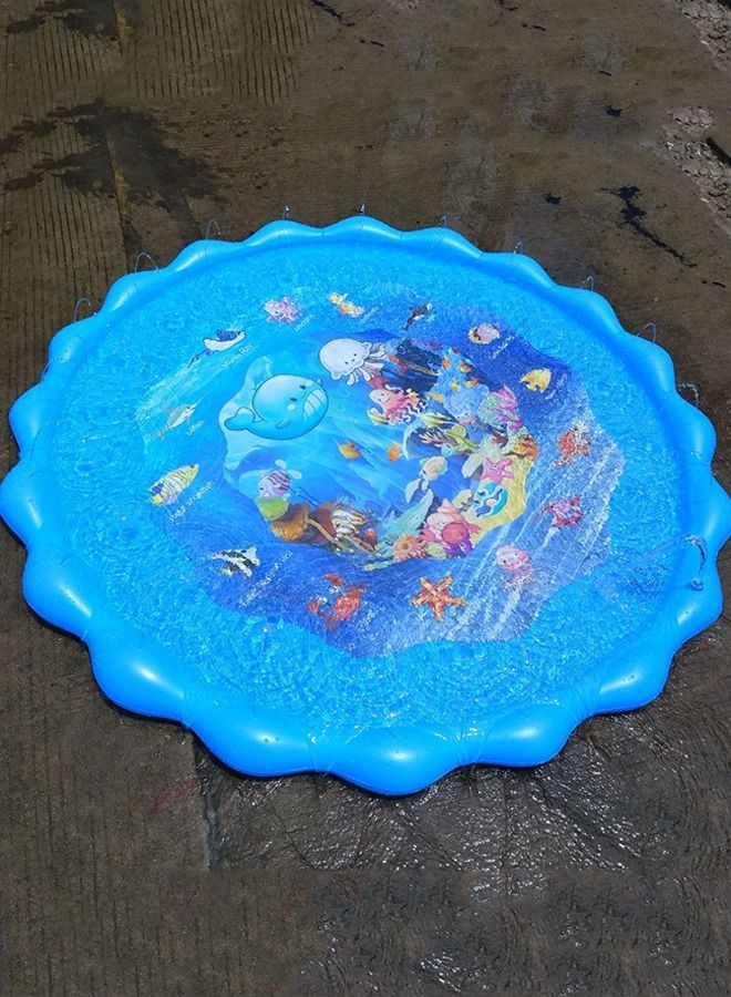 Summer Water Pad Sprinkler Play Mat For Kids