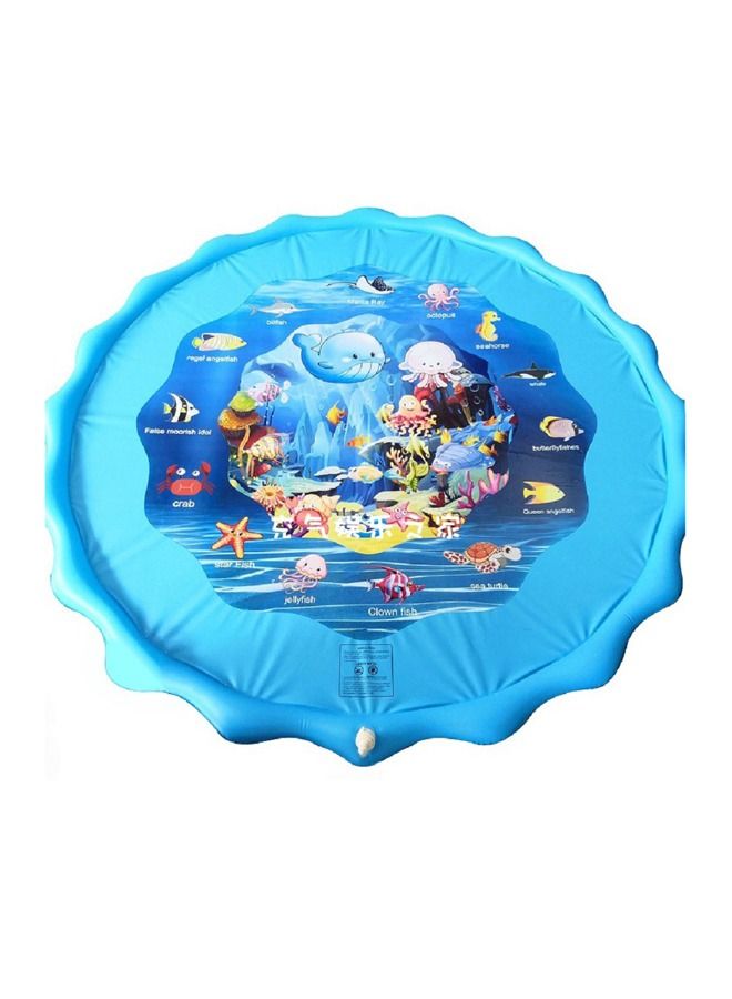 Summer Water Pad Sprinkler Play Mat For Kids