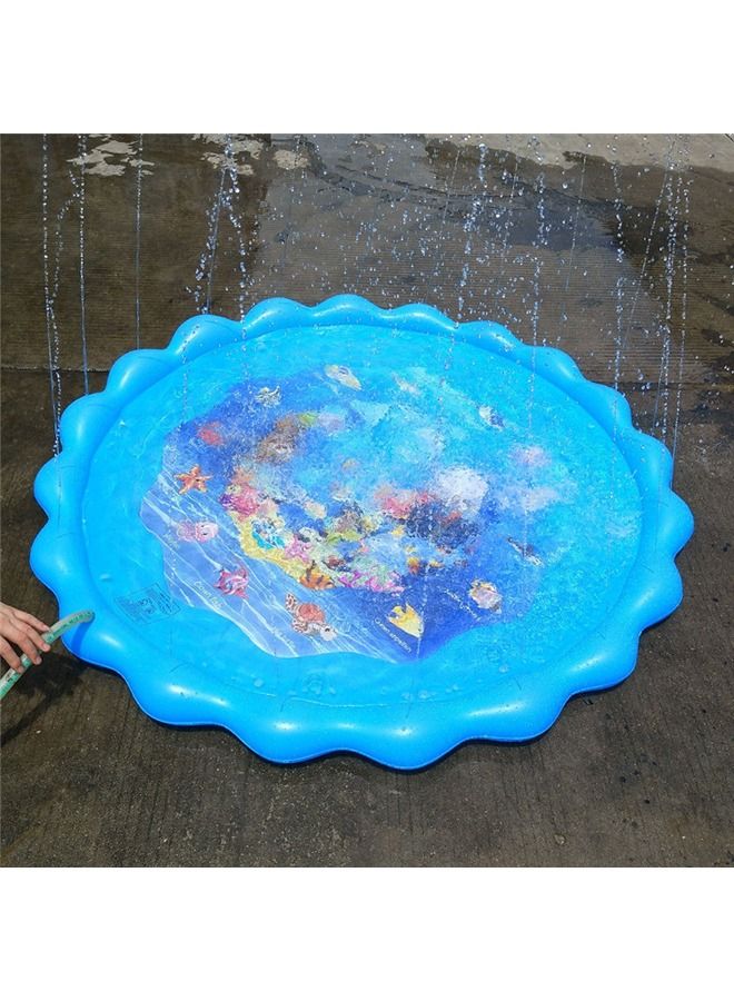 Summer Water Pad Sprinkler Play Mat For Kids