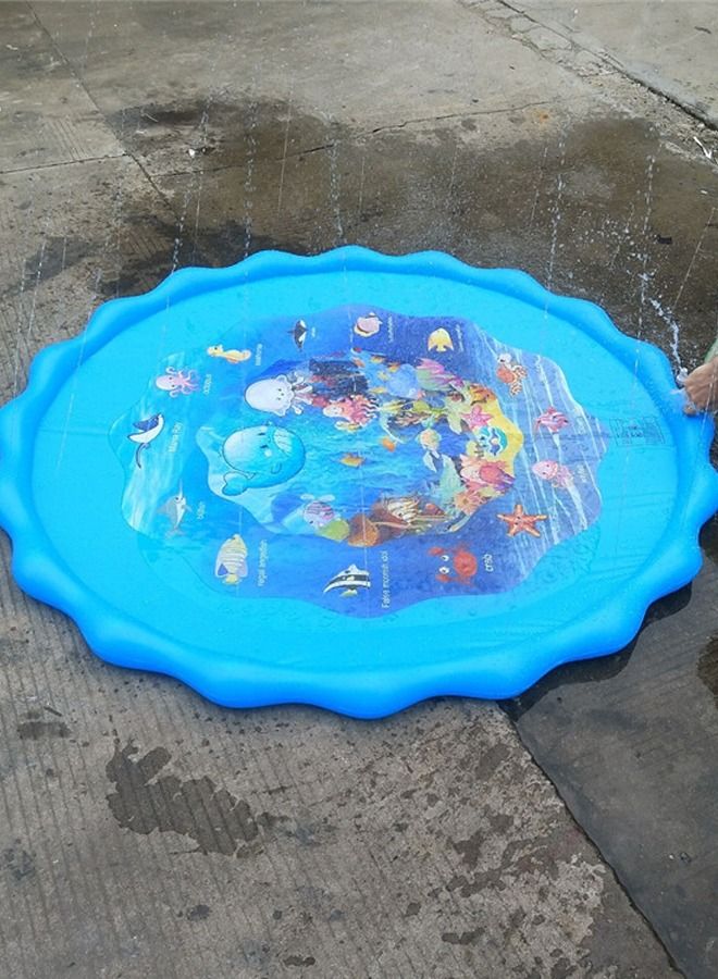 Summer Water Pad Sprinkler Play Mat For Kids