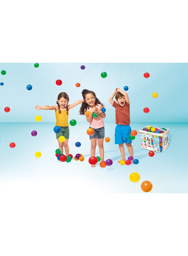 100-Piece Fun Ballz, 8 cm - Assortment