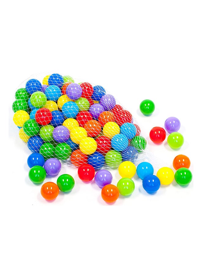 50-Piece Pit Play Balls And Net Bag Set 7x7x7cm