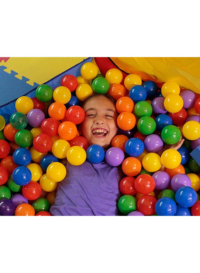 50-Piece Pit Play Balls And Net Bag Set 7x7x7cm