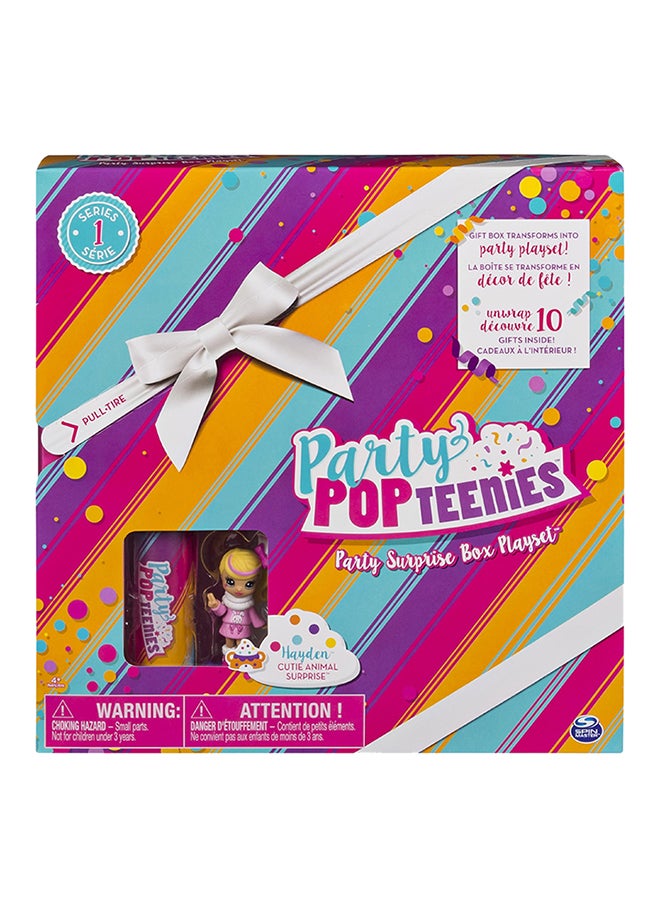 Party PopTeenies Surprise Box Playset