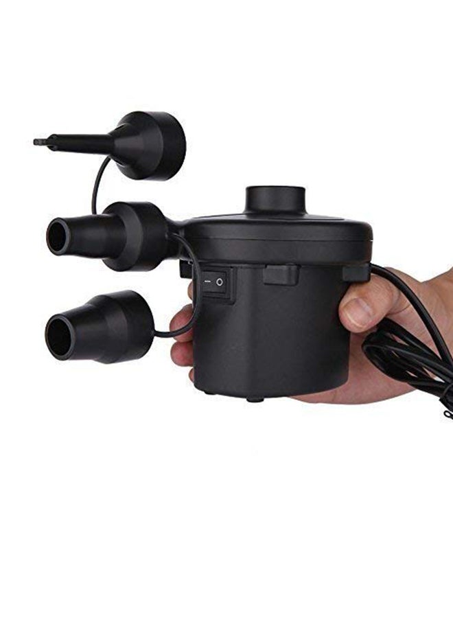Durable AC Electric Multipurpose Portable Air Pump With 3 X Universal Adaptor