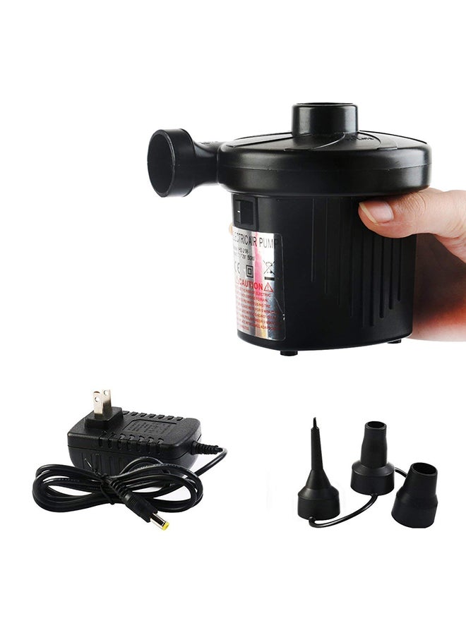 Durable AC Electric Multipurpose Portable Air Pump With 3 X Universal Adaptor