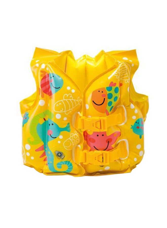 Fun Fish Inflatable Swim Vest 16x12inch