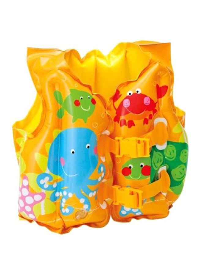 Fun Fish Inflatable Swim Vest 16x12inch