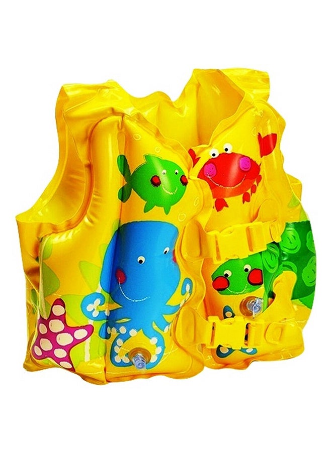 Fun Fish Inflatable Swim Vest 16x12inch