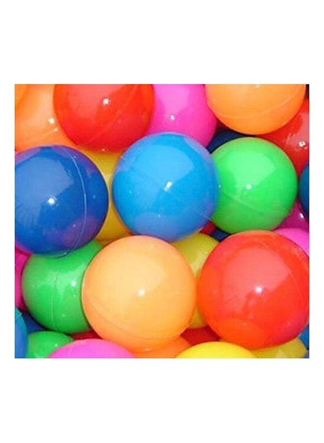 100-Piece Plastic Ocean Balls 8centimeter