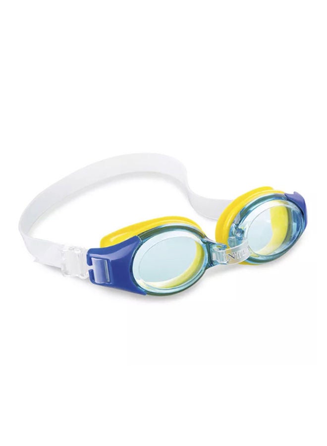 3-Piece Wider Eyecups Junior Swimming Goggles Set For Little One 12.38x19.69x3.49cm