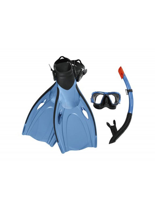 Hydro-Pro Blacksea Adult 14+ Snorkel Set S/M