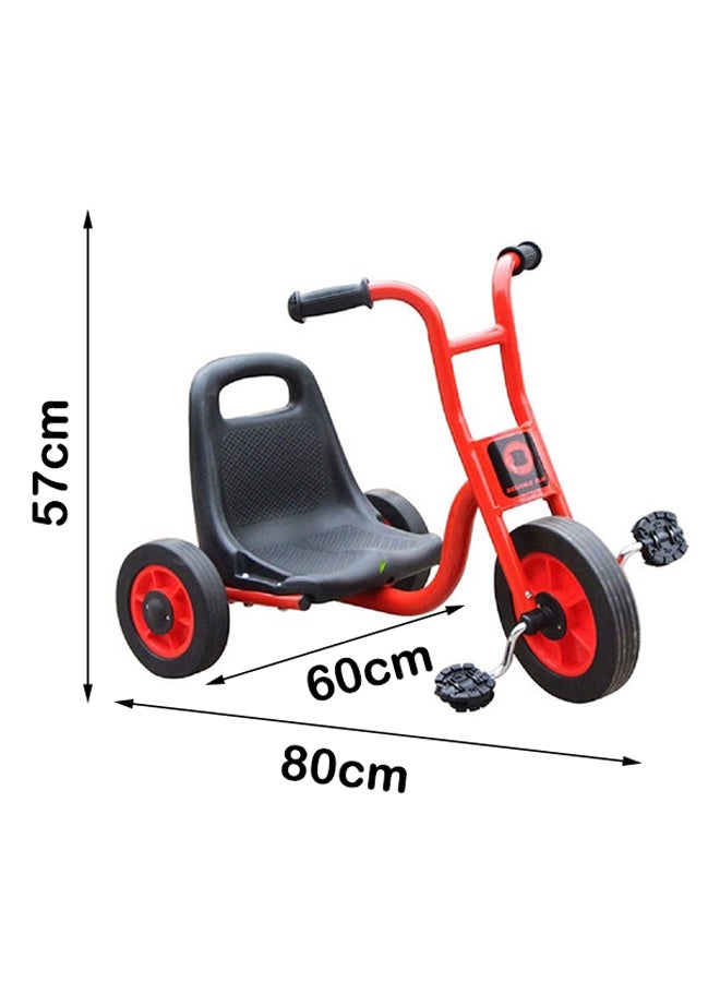 Children's Outdoor Fitness Tricycle - Red 80x60x57cm