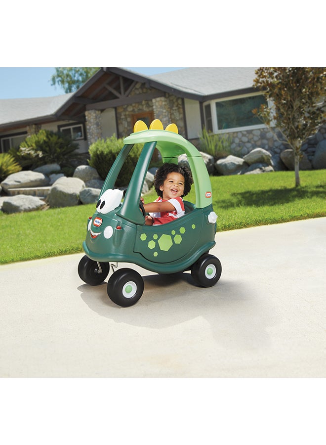 Indoor And Outdoor Cozy Coupe Dino Ride-On Toy For Kids For More Fun Time ‎42.88x37.8x73.03cm