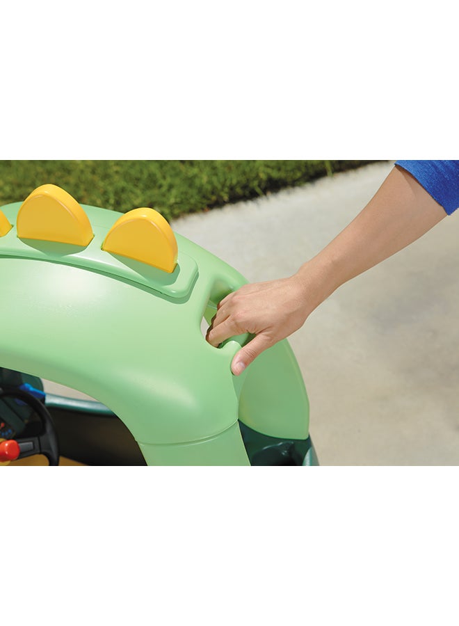 Indoor And Outdoor Cozy Coupe Dino Ride-On Toy For Kids For More Fun Time ‎42.88x37.8x73.03cm