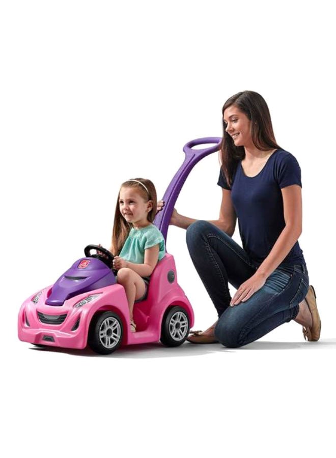 3-In-1 Ride-On Car With Handle